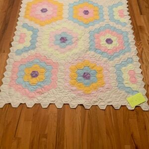 HAND QUILTED BABY BLANKET